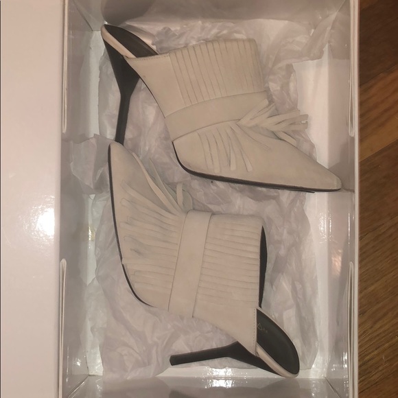 3.1 Philip Lim ‘Martini' Fringe Mule - Picture 2 of 4